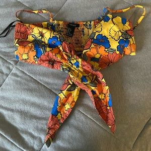 Forever 21 floral print bralette
